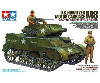1:35 US M8 Howitzer, plastic model kit