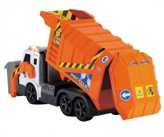 Camion poubelle jouet à roue libre avec lumière et sons