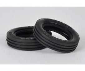 Grasshopper II Grooved Front Tires, RC spare tires