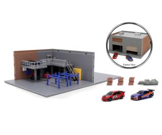 Fast & Furious Nano Han's Garage Diorama