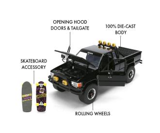 BttF Marty's Skateboard 1985 Toyota 1:24
