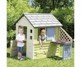 Smoby Life Pretty Playhouse + Kitchen