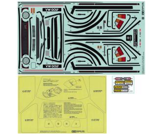 1:10 VW Golf II GTI 16V Sticker Bag, decal set