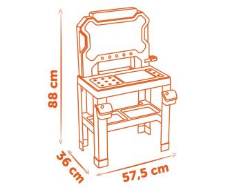 Smoby Black+Decker Werkbank