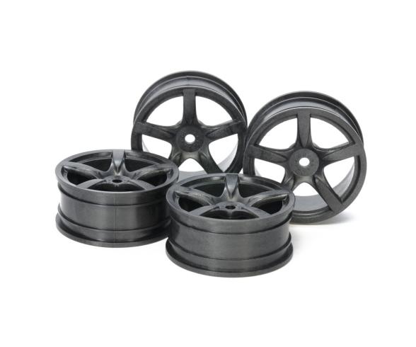 1:10 MN 5spk Whl 24mm Off0 Hard, touring car wheels