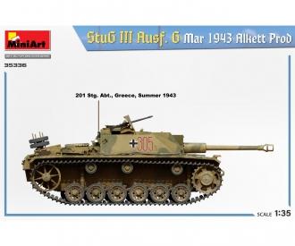 1:35 StuG III allemand, version G, mars 43 (A)