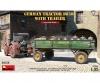 1:35 Ger. Tractor D8506 with Trailer (1)