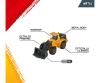 Volvo Construction 3 Pieces Set, 2-asst.