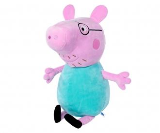 Peppa Pig Peluche Papa Pig, 37 cm