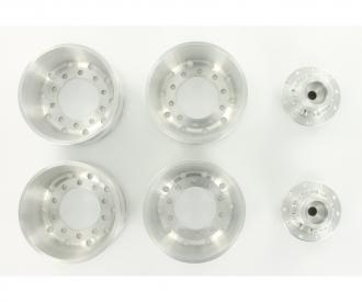 1:14 Alum. Rear wheel round hole (2)