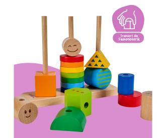 EH Jeu de figurines empilables