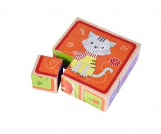 Eichhorn Friends Picture Cube, 9 pcs.