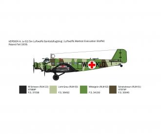 Italeri 1:72 Ju-52/3m Aircraft Model Kit