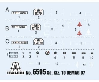 1:35 Dt. Sd.Kfz. 10 Le.IG18 m. Besat.