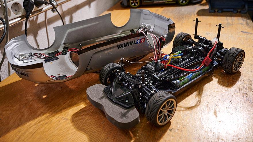 Buy 1:10 RC TT-02 Type-SRX Chassis Kit online | Tamiya