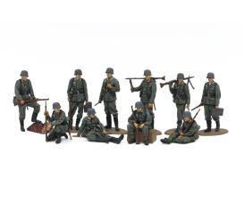 1:48 German Wehrmacht Infantry, figure assembly kit