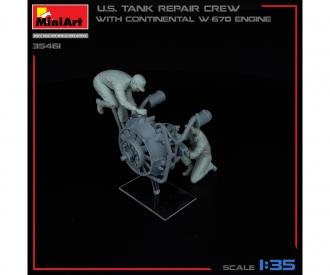 1:35 U.S. Tank Rep. Crew w. W-670 Engine