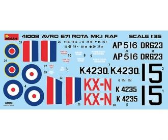 1:35 RAF AVRO 671 Rota Mk.I