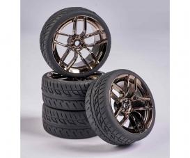 1:10 Wheel Set 10 sp. Design (4) smoke