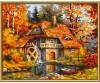 Old Mill 24 x 30 cm - Painting by Numbers