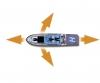 RC Police Boat 2.4G, RC boat, 100% RTR