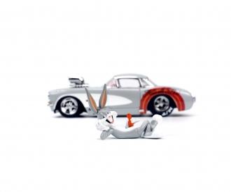 Jada Toys 98499 Transformers Corvette Stingray Transformers 5 Crosshairs, Escala 1/24, Color Verde Y Negro