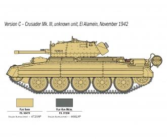 Crusader Mk.III Tank Kit with British Crew 1:35