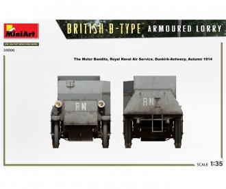 1:35 Camion britannique. WWI Camion blindé type B