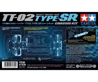 1:10 RC TT-02 Type-SR Chassis Kit