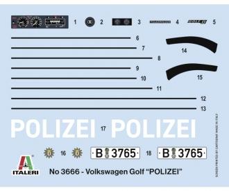 1:24 VW Golf “POLIZEI”