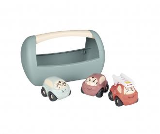 Green Toys Mini Autos – Lot De 4 Véhicules – En Plastique Recyclé – Made In USA