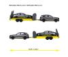 Mercedes-AMG Deluxe Trailer, Approx. 1:64