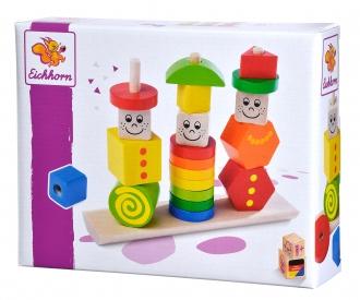Puzzle de figures à empiler