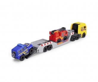 Micro Rescue Truck Car Transporter 32 cm