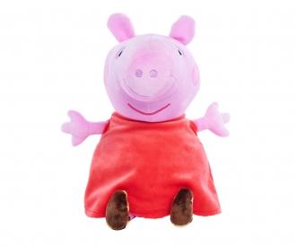 Peppa Pig Peluche Peppa a/son, 22cm