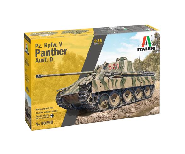Italeri Panther Ausf. D Tank Model Kit 1:35