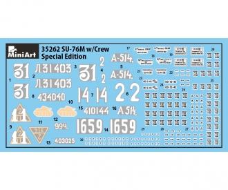 1:35 SU-76M w/Tank Crew (5) SE