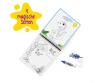 Art&Fun Water Pen Livre de coloriage Dino