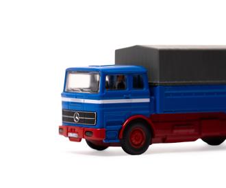1:87 MB 1620 canvas w. trailer 100% blue