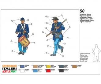 Union Infantry American Civil War Model Kit 1:72