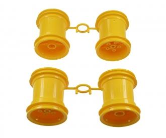 Lunch Box Wheel-Set yellow (2+2)