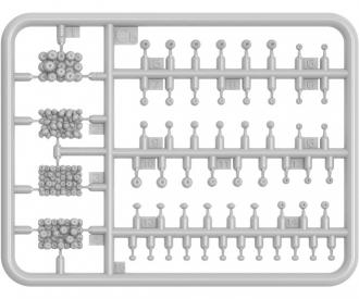 1:35 Charrette de marché avec fruits