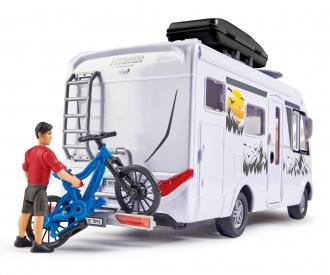 Hymer Camper Set Camping Van 1:24
