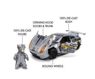 Mechagodzilla 2009 Nissan GT-R 1:24