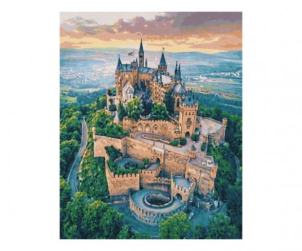 Hohenzollern Castle 40 x 50 cm - Painting by Numbers