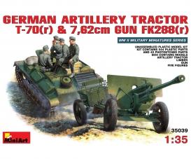 1:35 Ger. Art. Tractor T-70 & FK288 (4)