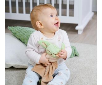 Star Wars Grogu Kopf m. Schmusetuch