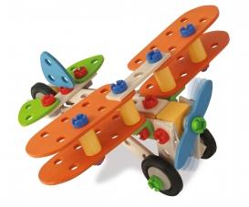 Constructor Biplane 4-in-1 Building Set
