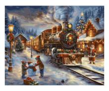 Christmas Express 40 x 50 cm - Painting by Numbers