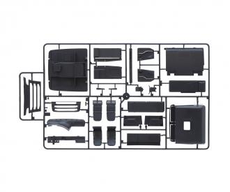 Scania R730 V8 Black Amber 1:24 Model Kit